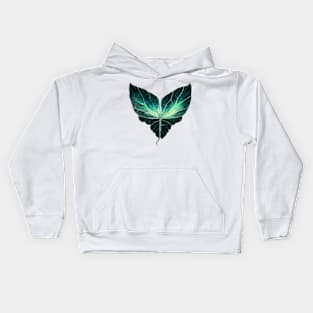 A leaf of heart Kids Hoodie